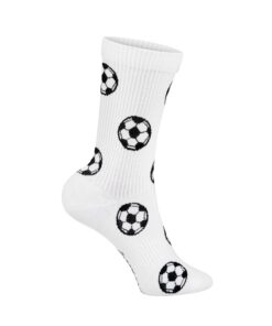 MY DAY MY DREAM - Socken "Fußball", weiß, Baumwolle