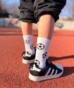 MY DAY MY DREAM - Socken "Fußball", weiß, Baumwolle – Bild 7
