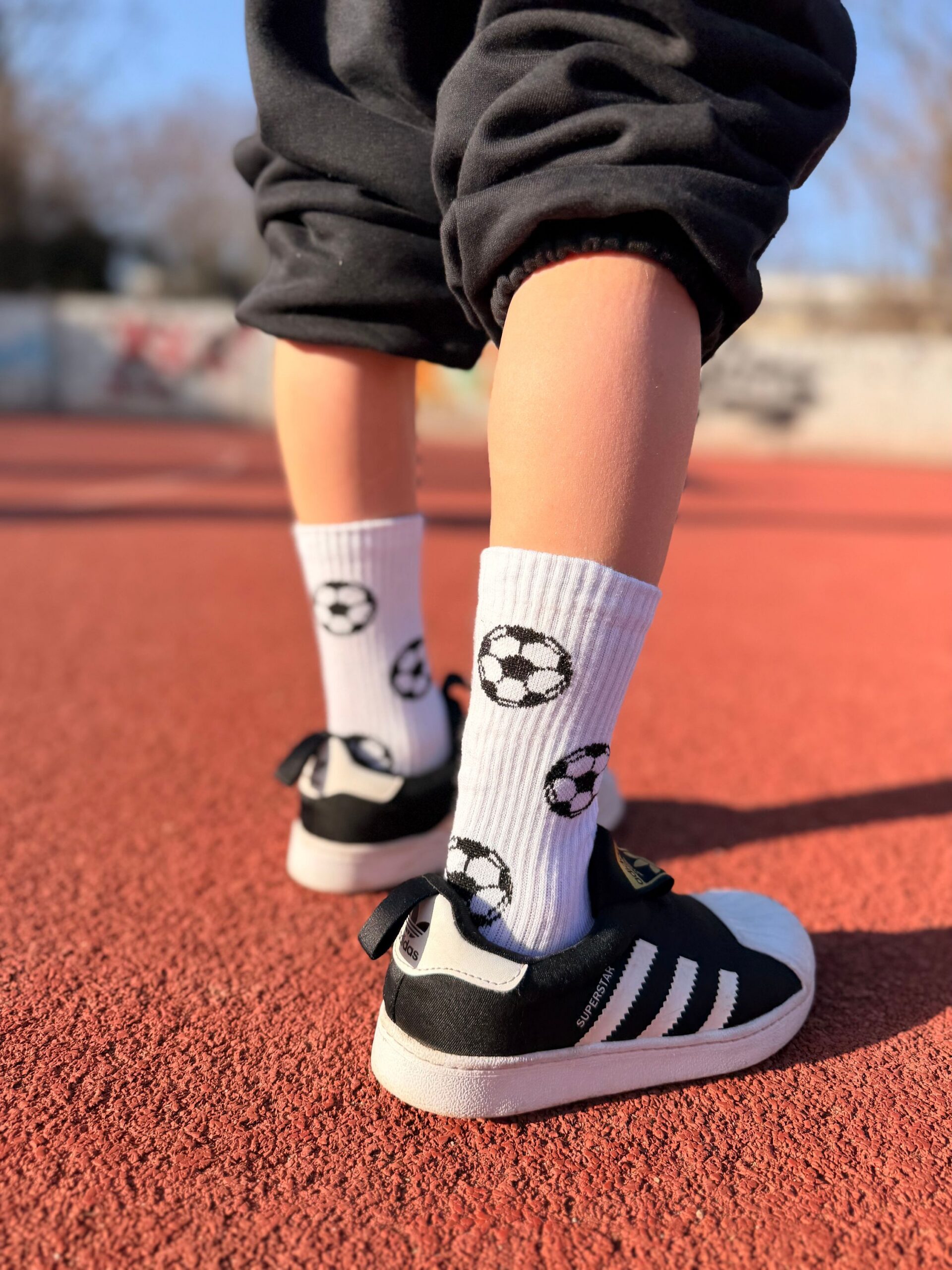 MY DAY MY DREAM - Socken "Fußball", weiß, Baumwolle – Bild 7