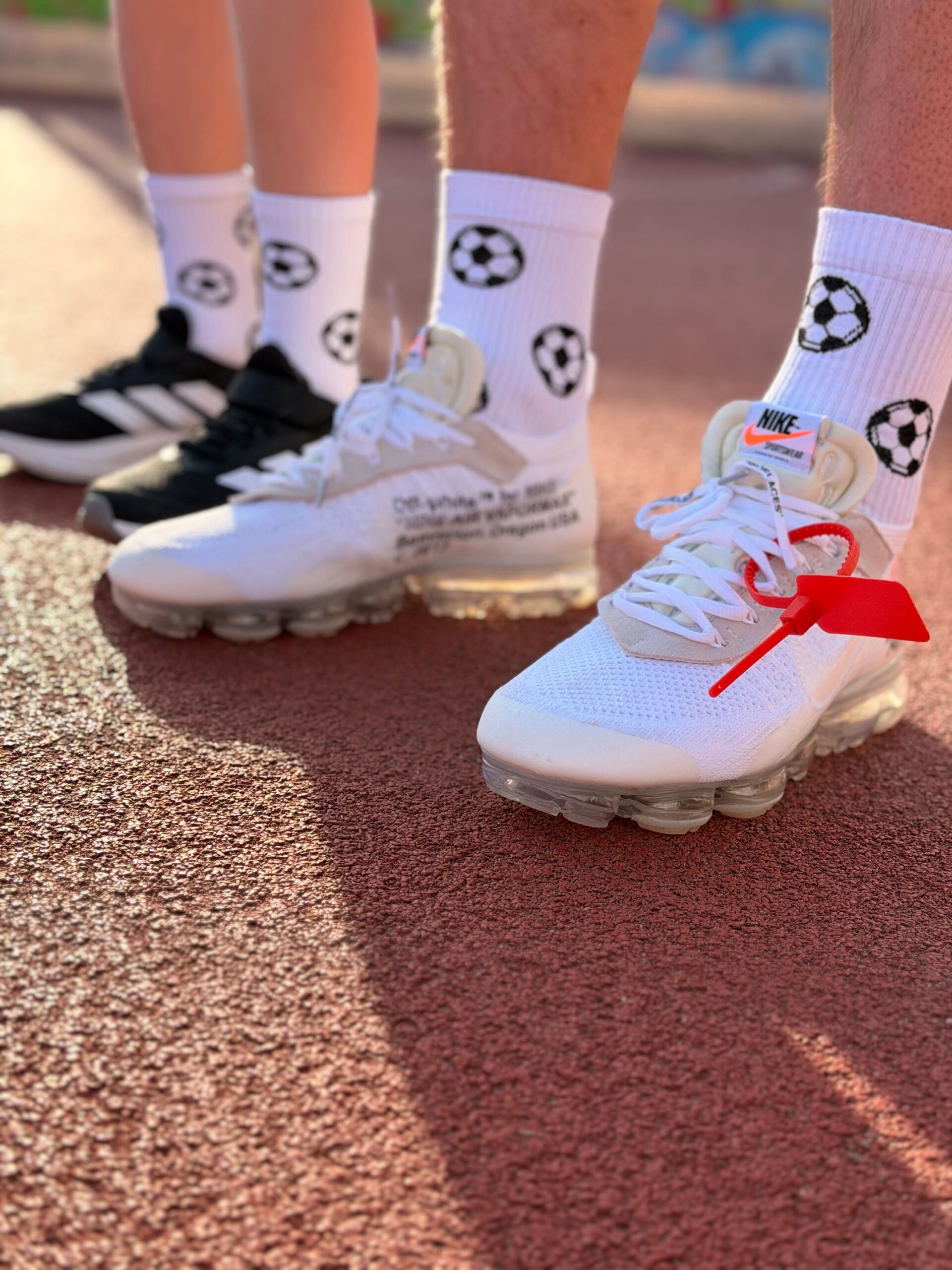 MY DAY MY DREAM - Socken "Fußball", weiß, Baumwolle – Bild 4