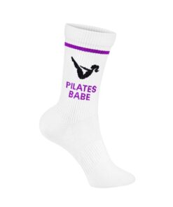 MY DAY MY DREAM - Socken "Pilates Babe", weiß, Baumwolle