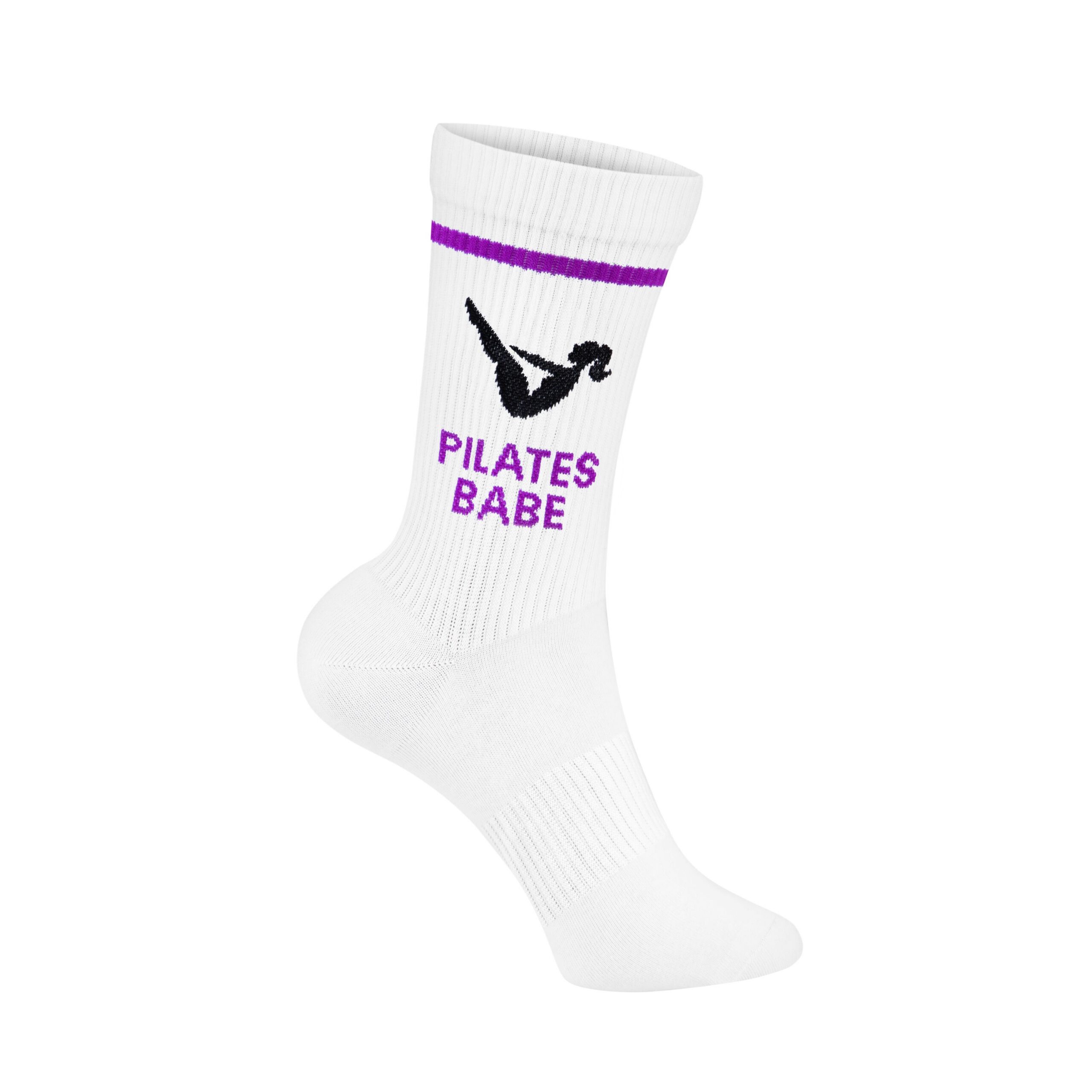 MY DAY MY DREAM - Socken "Pilates Babe", weiß, Baumwolle