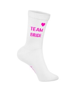 MY DAY MY DREAM - Socken "Team Bride", weiß, Baumwolle