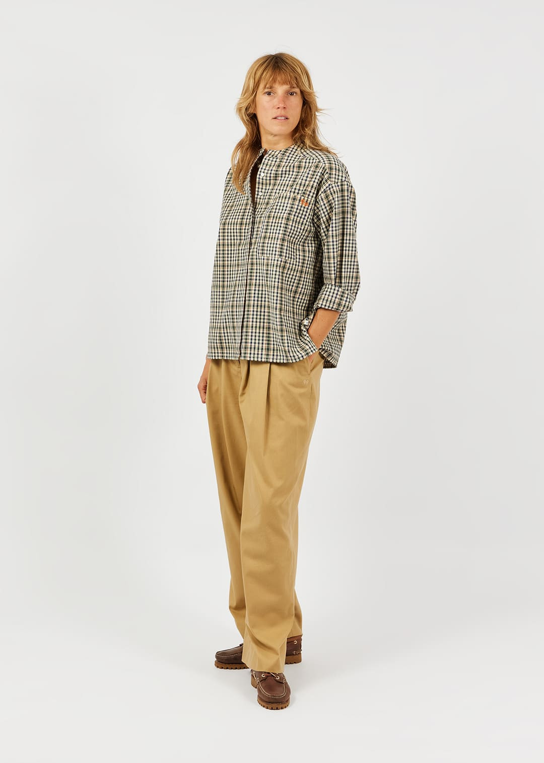 Arsene et les Pipelettes - Bluse Women, checkered – Bild 5