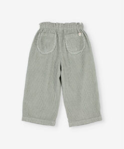 Buho Barcelona - Hose aus Cord, eucalyptus, Baumwolle – Bild 4