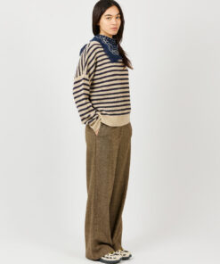 Arsène et les Pipelettes - Hose Women, Tailliert, Taupe – Bild 4